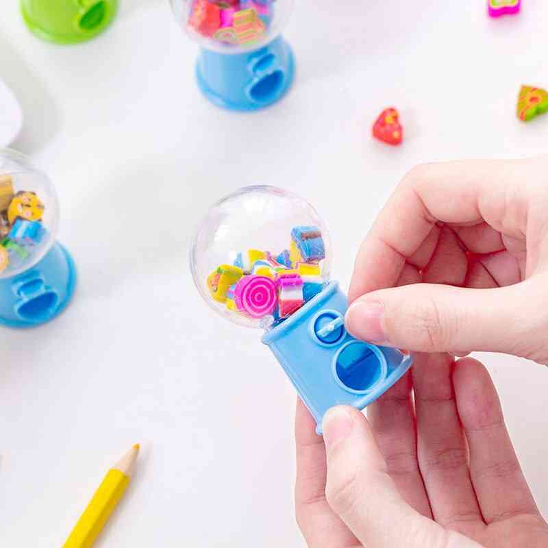 Cartoon Pencil Rubber Erasers Office Stationery