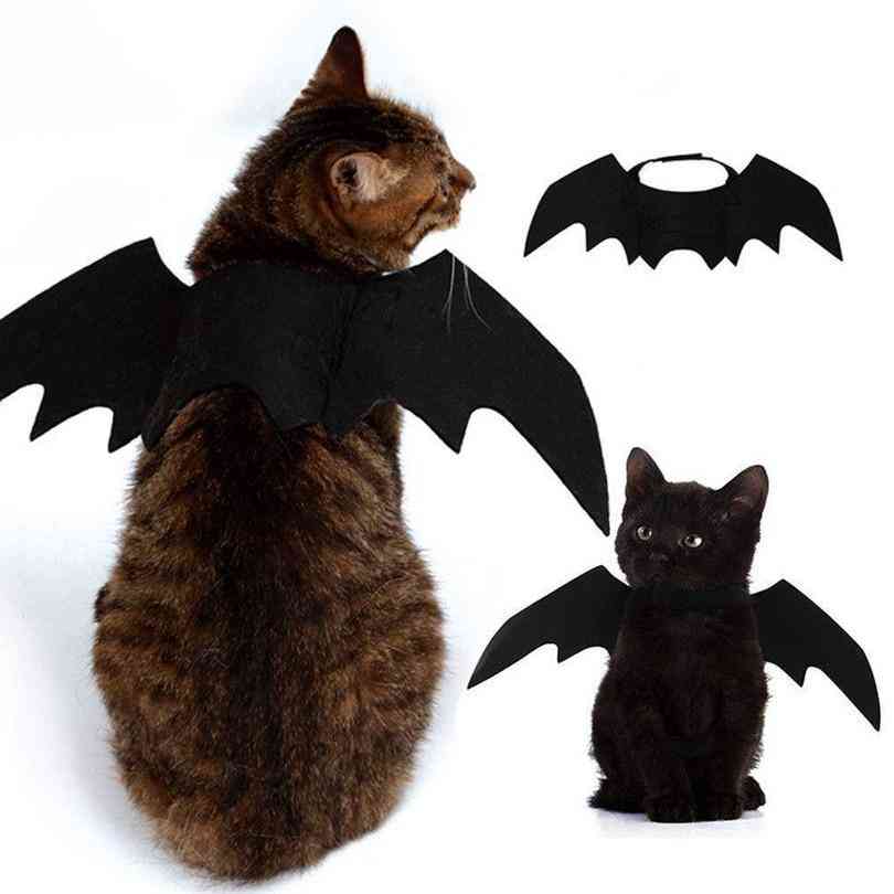 Cute Halloween Small Pet-bat Wings Costume
