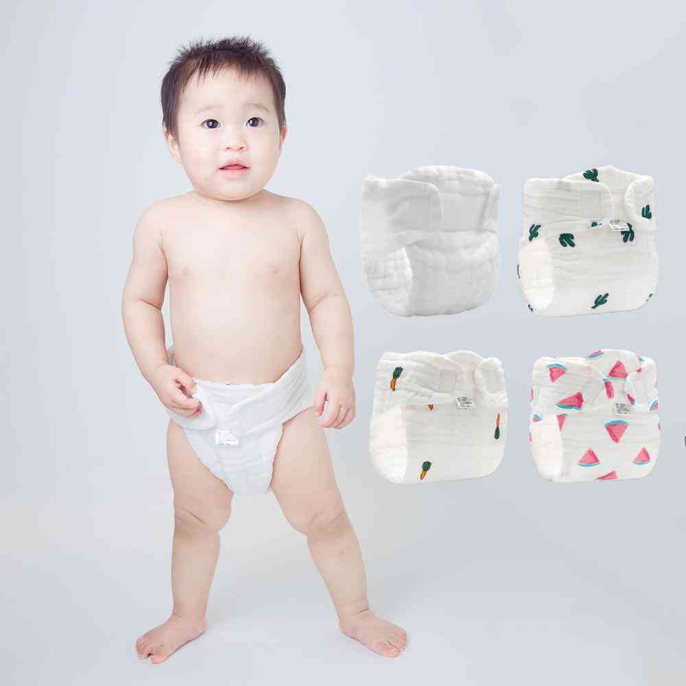 Muslin Reusable Washable Cotton Cloth Diaper