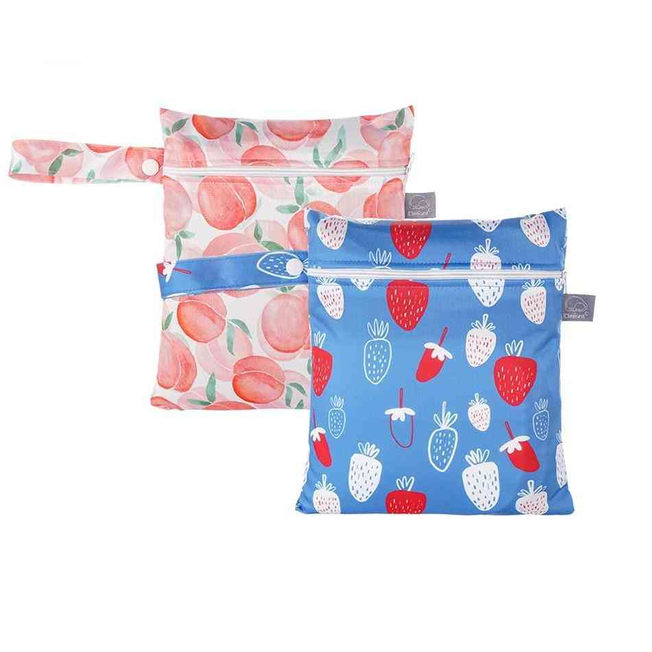 Waterproof- Pul Nappy Bag For Wet Diapers