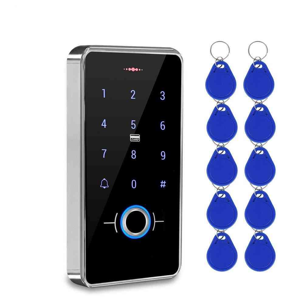 Rfid Fingerprint Access Controller Waterproof Touch Keypad Reader