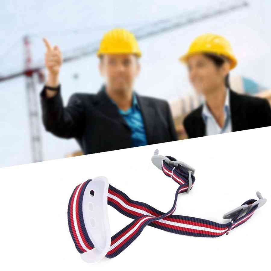 Safe Helmet- Hard Hat Chin, Strap Safety For Construction, Detachable Sling