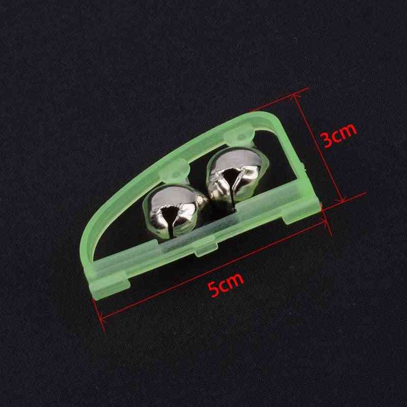 Fishing Rod Pole Tip Clip Twin Bell Alarm