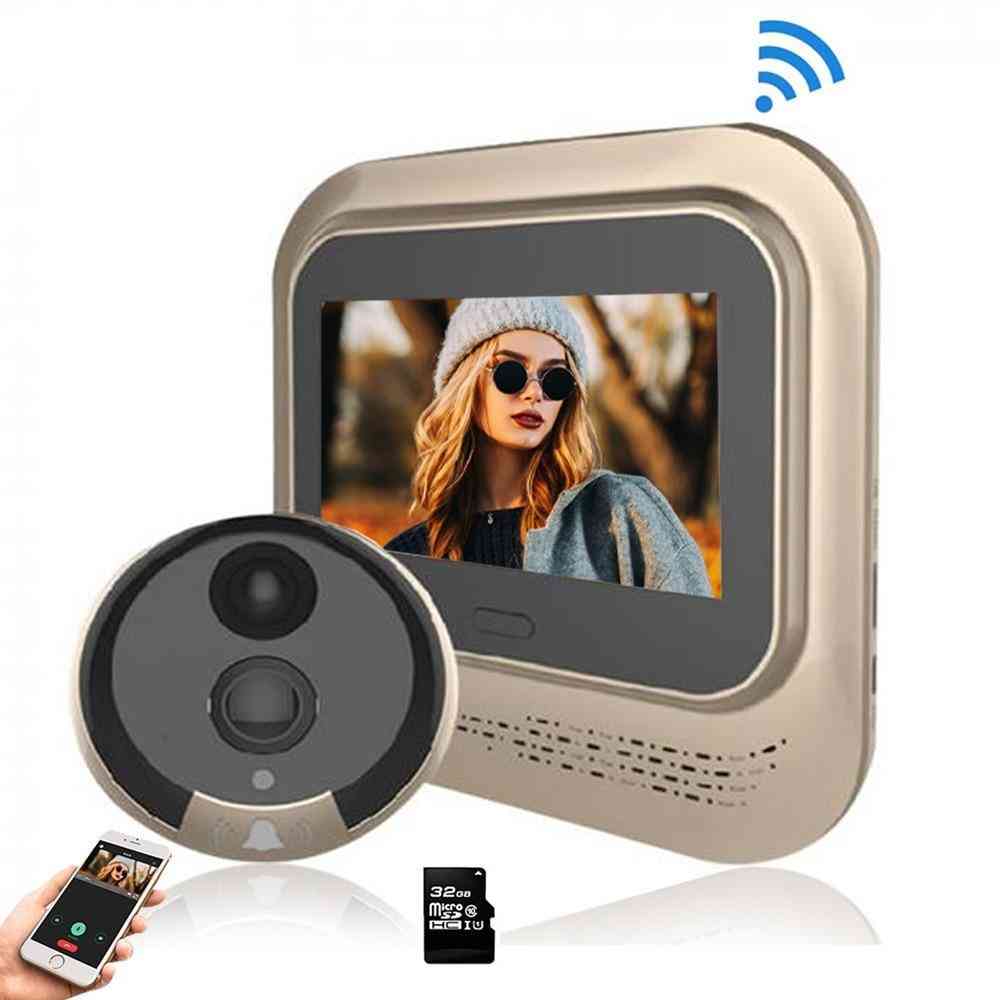Wifi video dørklokke kamera smart home app kontrol