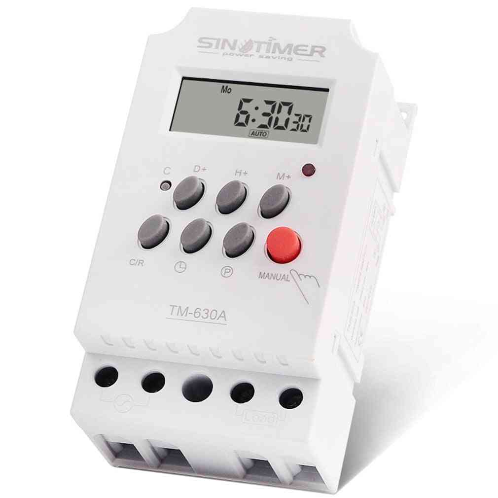 Digital tidsomkopplare relä timerstyrning för elektrisk apparat