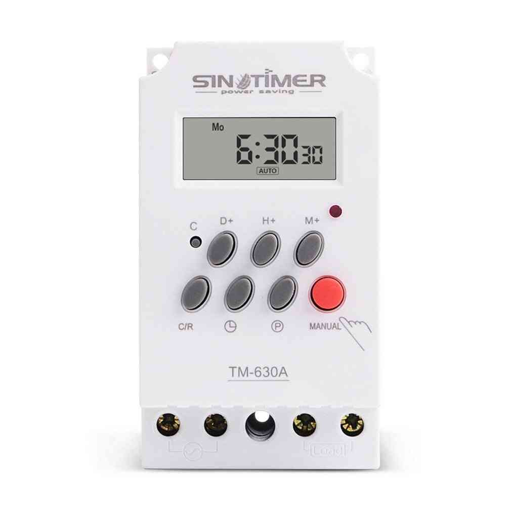 Digital Time Switch Relay Timer Control For Electric Appliance