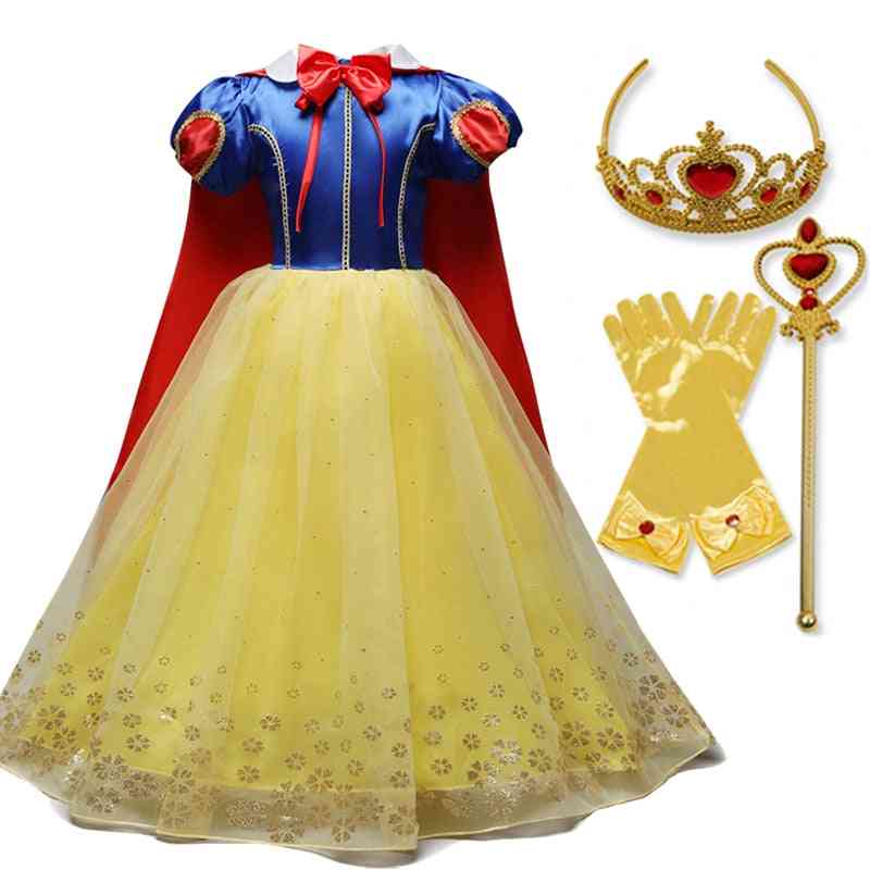 Girls Princess Kids Halloween Party Cosplay Dress