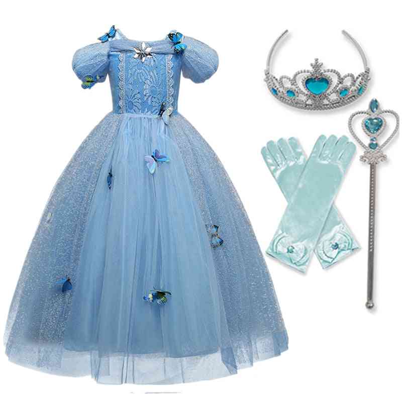 Girls Princess Party Cosplay Dress