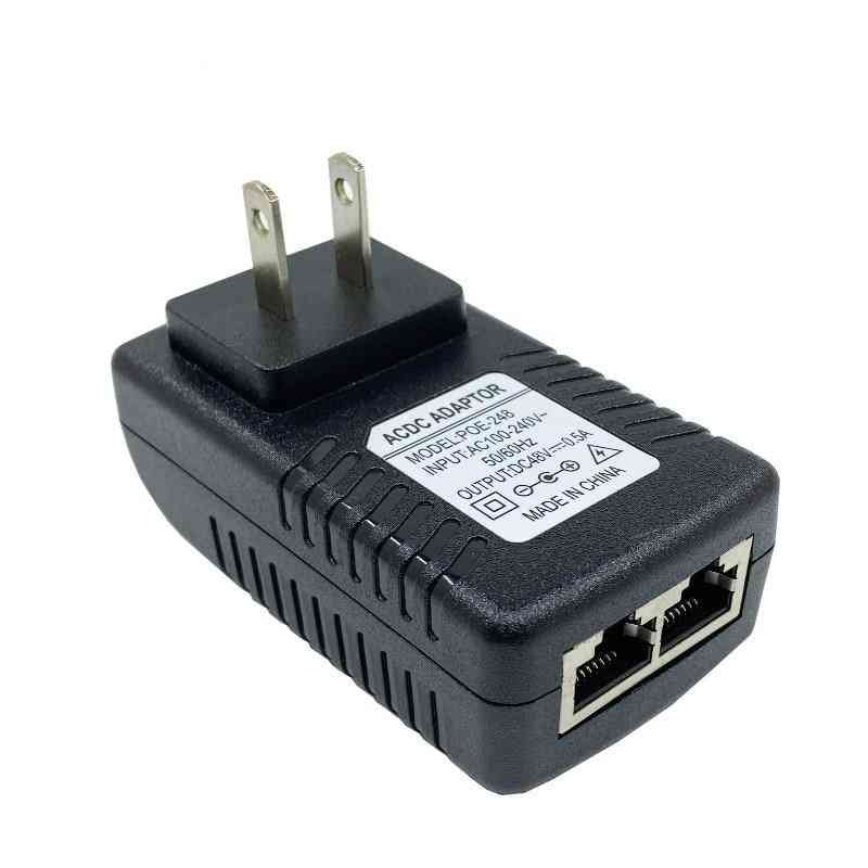 48v/12v Poe Injector Ethernet Cctv Power Adapter
