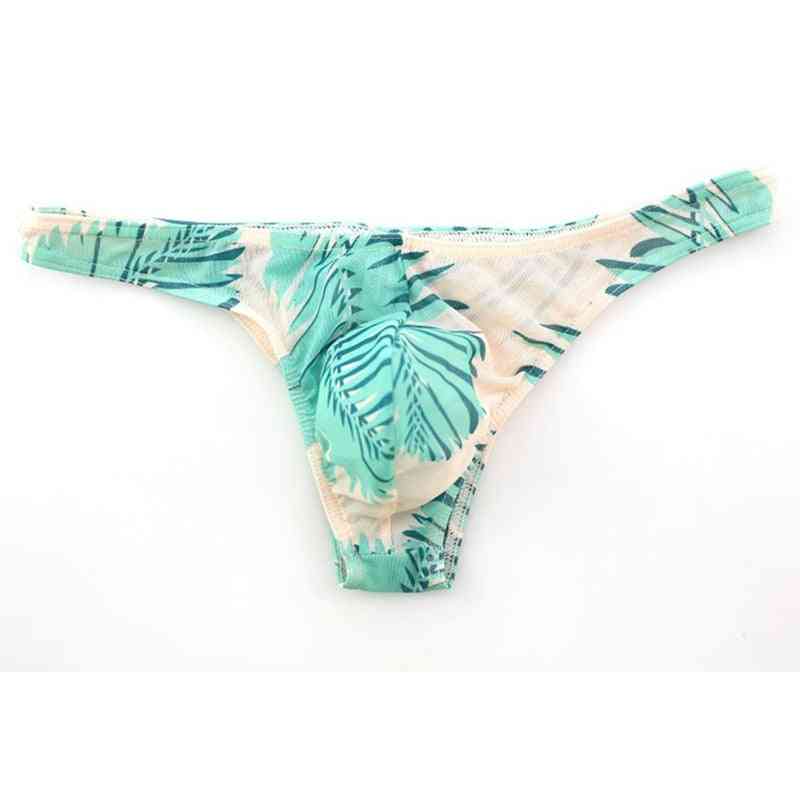 Swim Underwear Tanga Pouch Bikini Swimsuit T-back Panties For Adults - Men