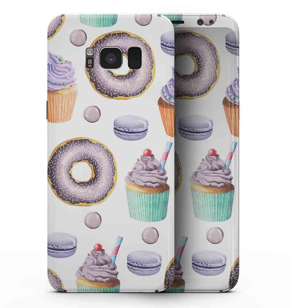 Yummy galore bageriprodukter v3 - Samsung Galaxy S8 skin-kit för hela kroppen