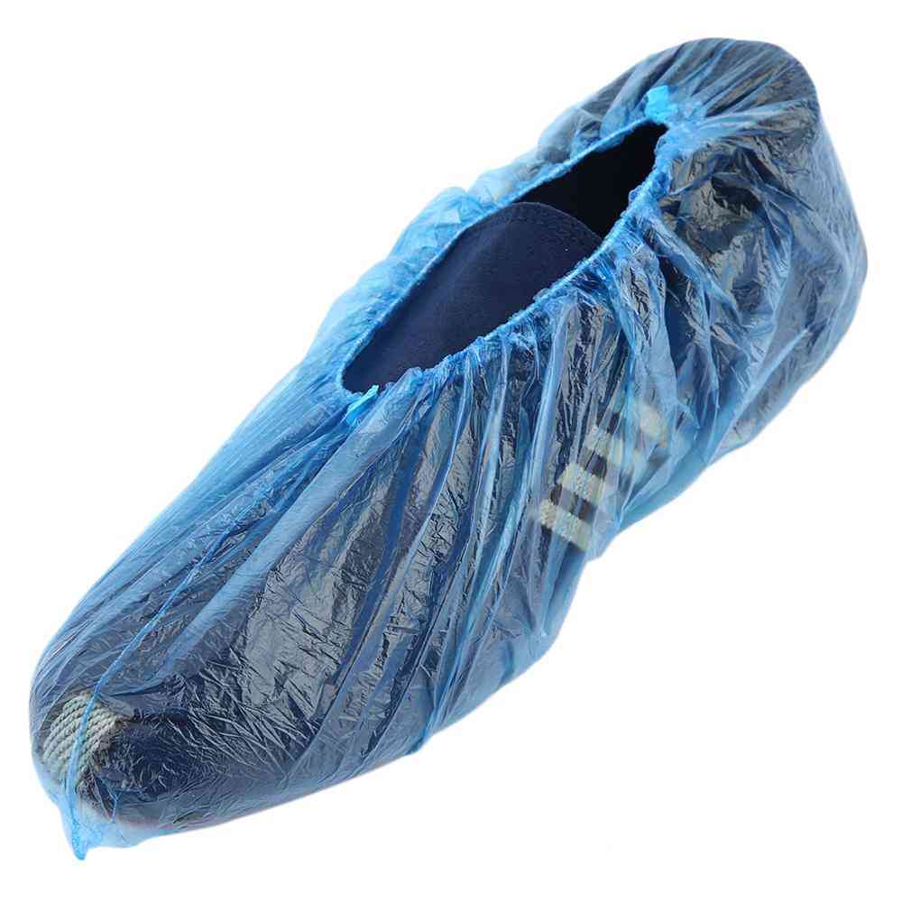 Plastic- Outdoors Waterproof, Disposable Rain Boot, Shoe Covers