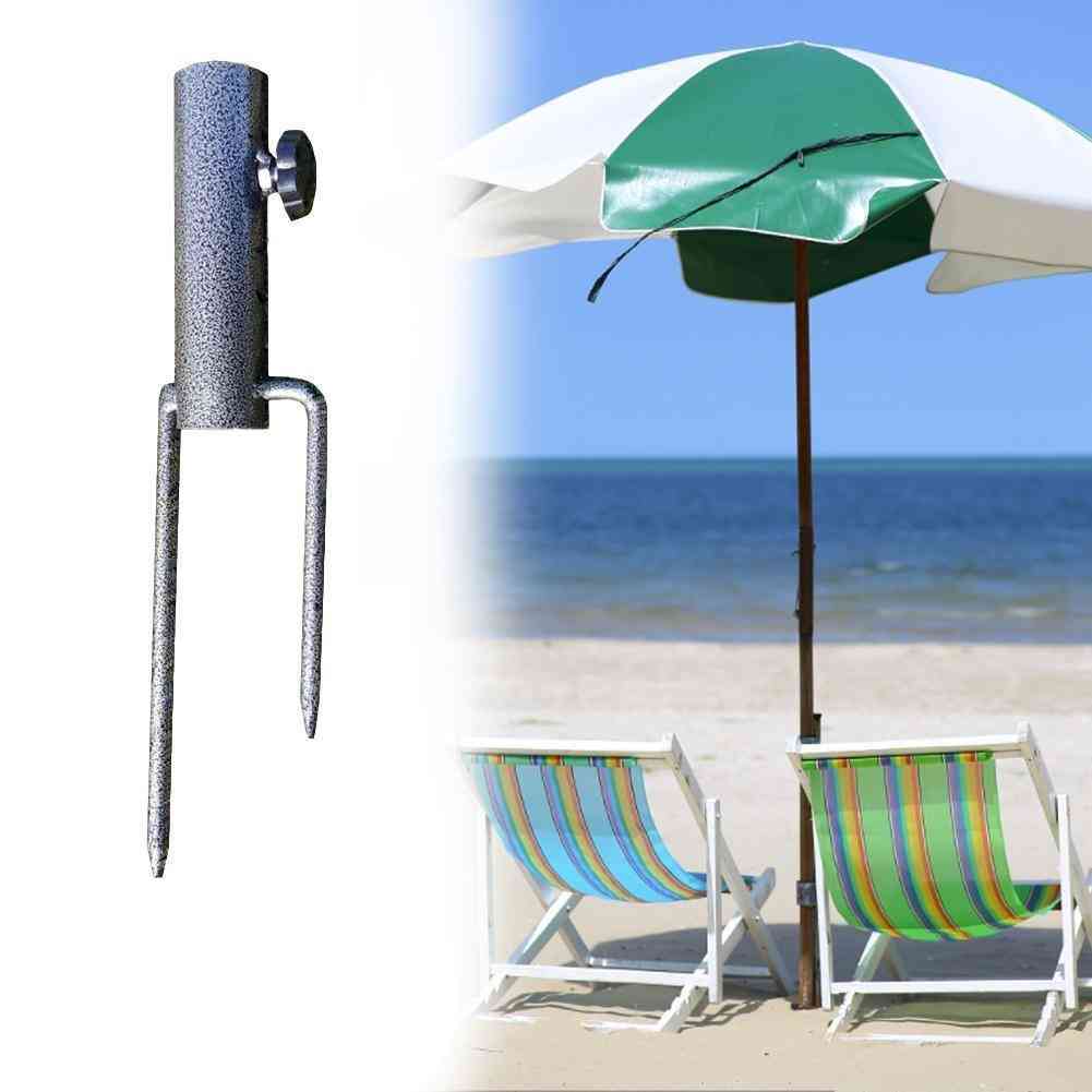 Adjustable Beach Umbrella Sand Screw Stand