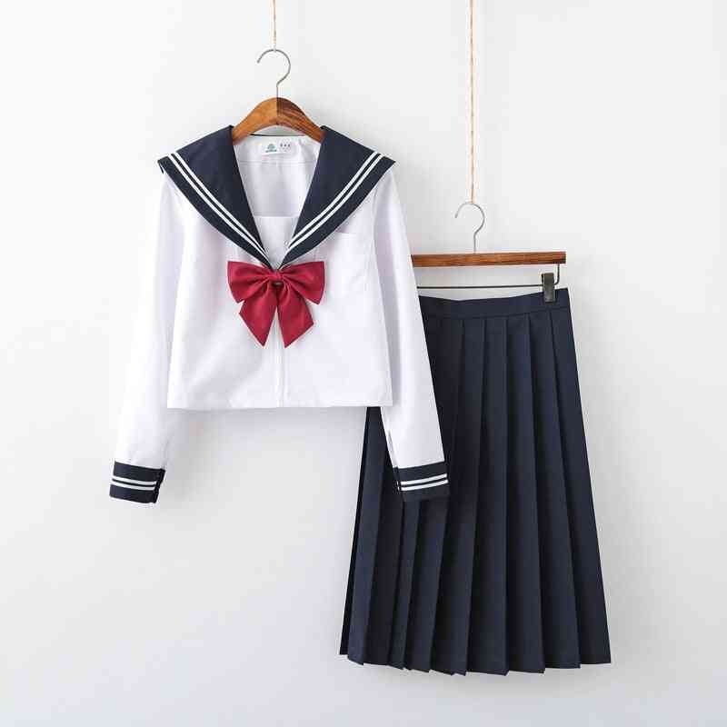 Short Long Sleeve Japanese School Uniforms -