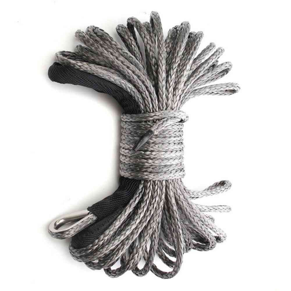 Light Weight Winch Rope High Strength With Sheath