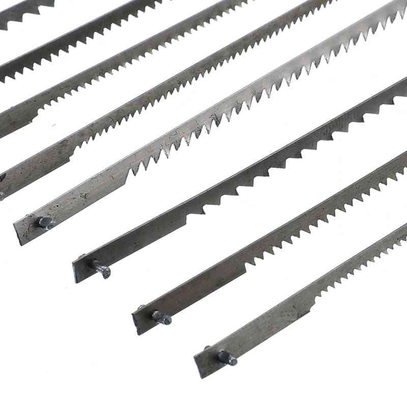 Teeth Pinned Scroll Saw Blades Black Woodworking Power Tools Accessories