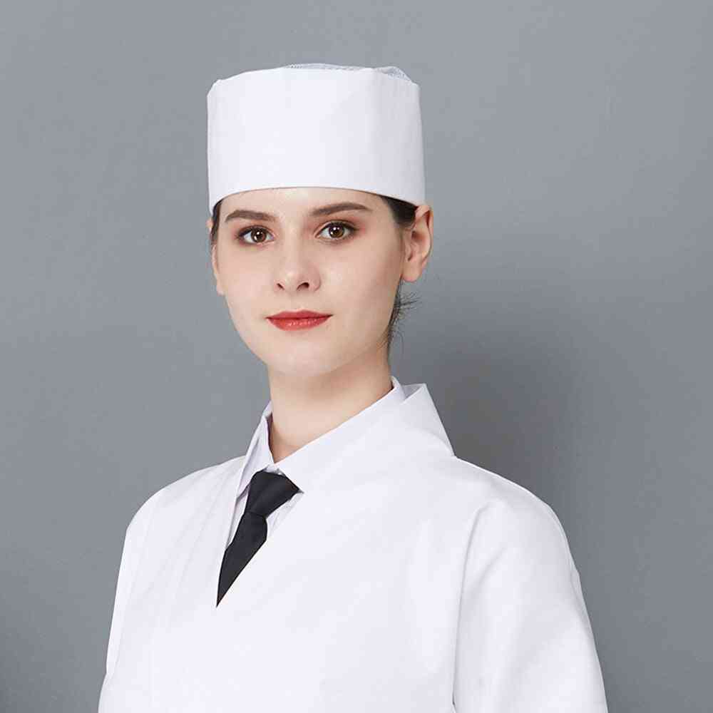 Japanese Style Chef Hat Kitchen Restaurant Cook Uniform