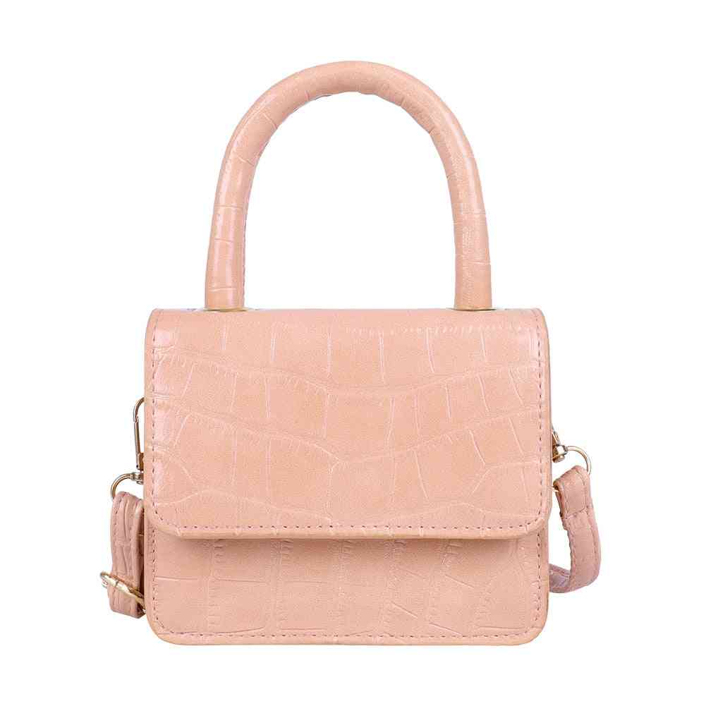 Elegant Women Pu Leather Mini Shoulder Handbags