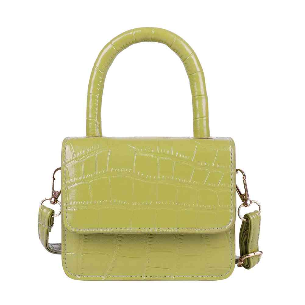 Elegant Women Pu Leather Mini Shoulder Handbags