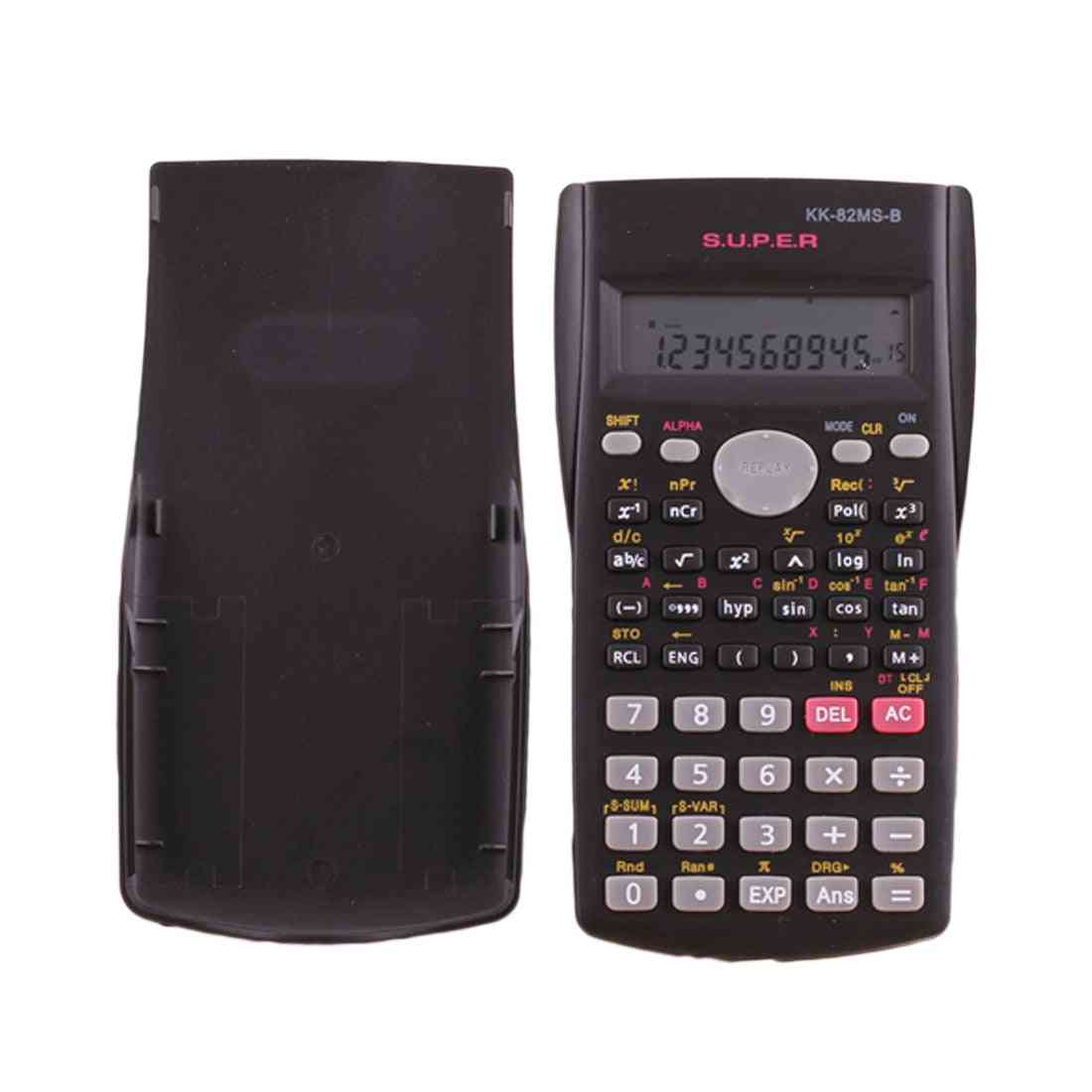 Portable Scientific Student Electronic Calculator