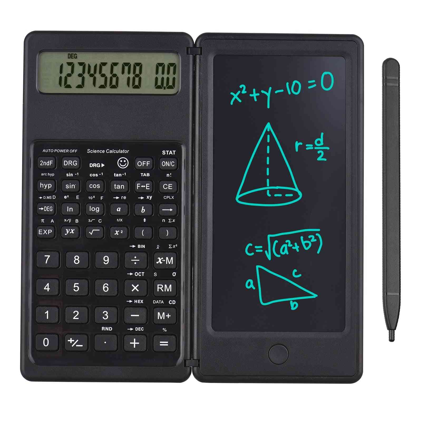 Thin And Foldable Lcd Writing Tablet Desktop Calculators