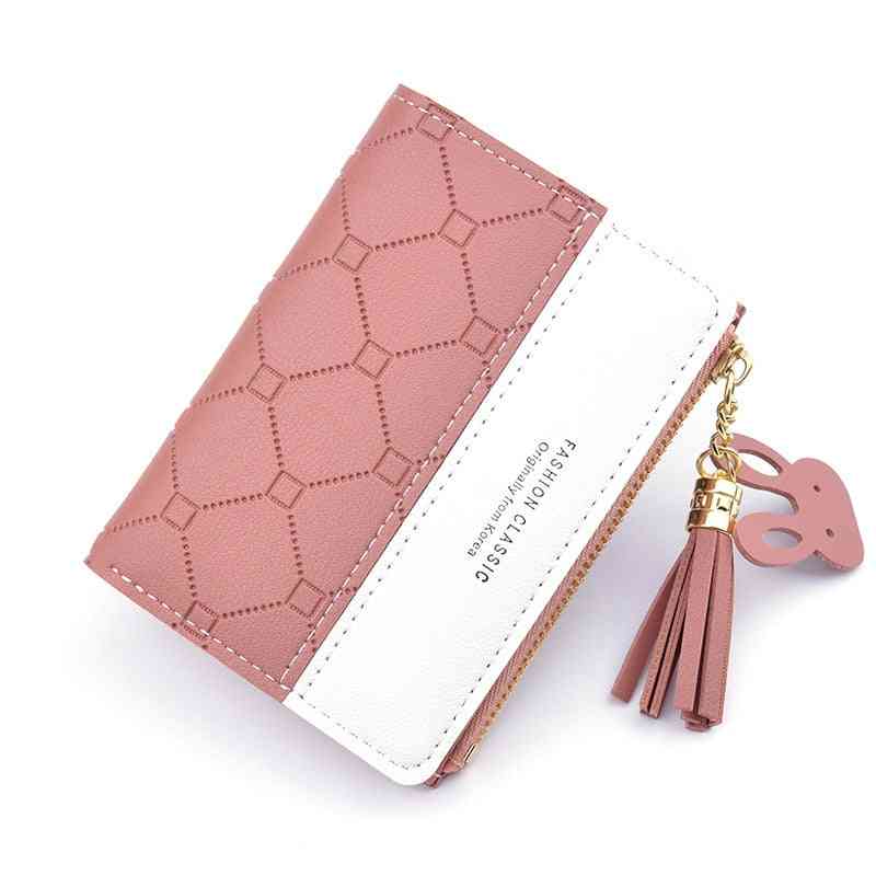 Women Coin Purse Card Holder Leather Wallets