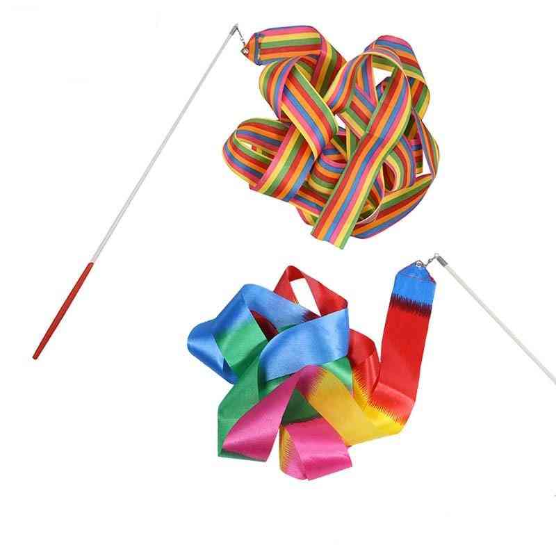 2m/4m Colorful Gym Ribbons Dance Ribbon Rhythmic Art