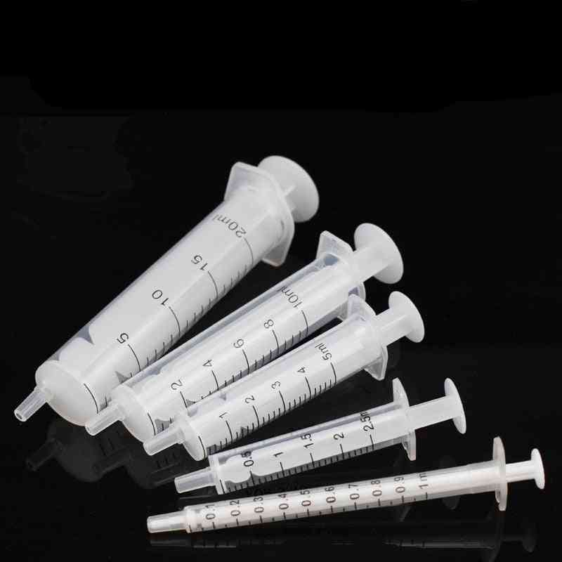 Plastic Syringe - Injector, Ink, Glue, Sampler With No Rubber Pad