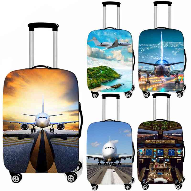 Aircraft / Airplane Luggage Cover For Travelling Baggage Suitcase