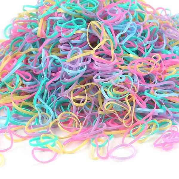 Cute Colorful Rings Disposable Rubber Bands