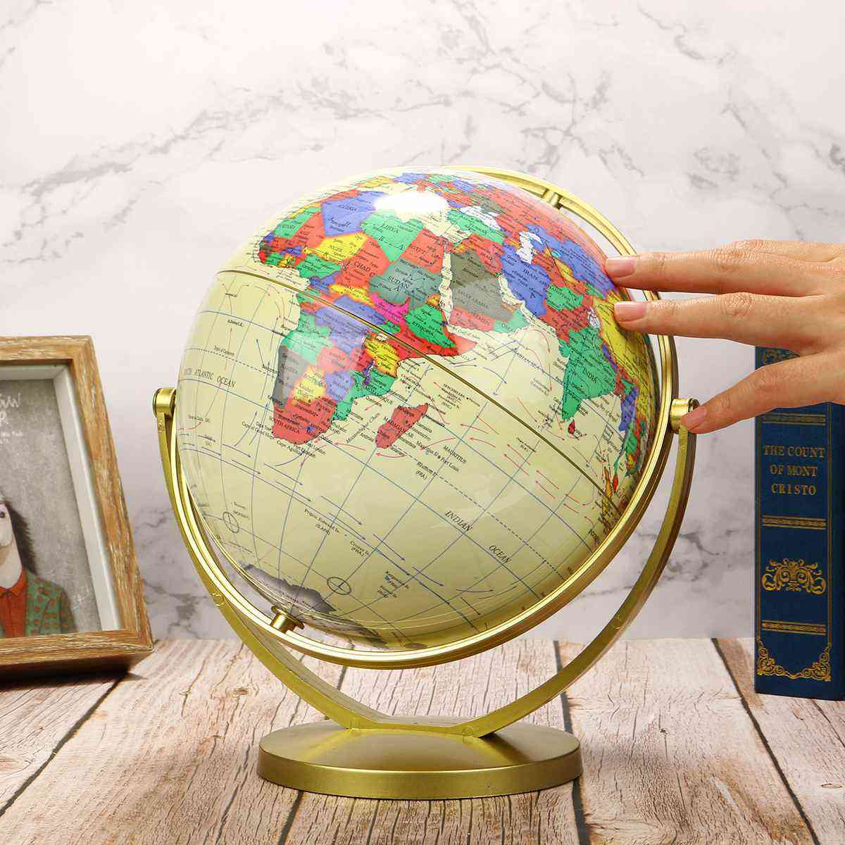 World Earth Globe Map Geography Educational Toy