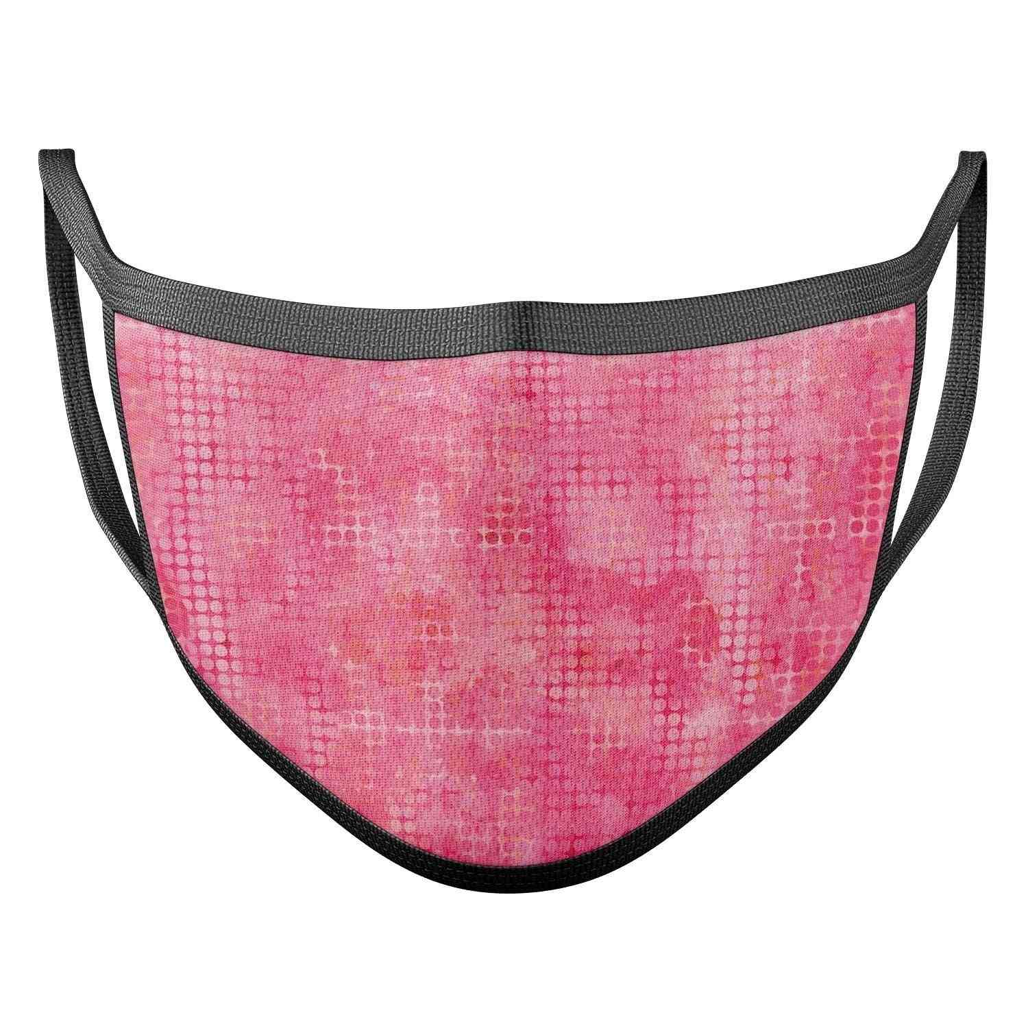 Pink Watercolor Polka Dots -  Dust Masks