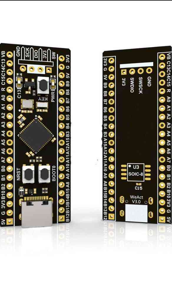 Micro python board arduino mustan pillerin kehitys
