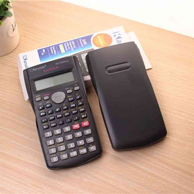 2 Line Display Handheld Student's Scientific Calculator