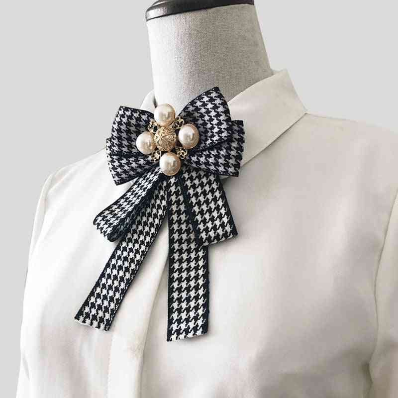 Ladies Double Layer Bow Tie