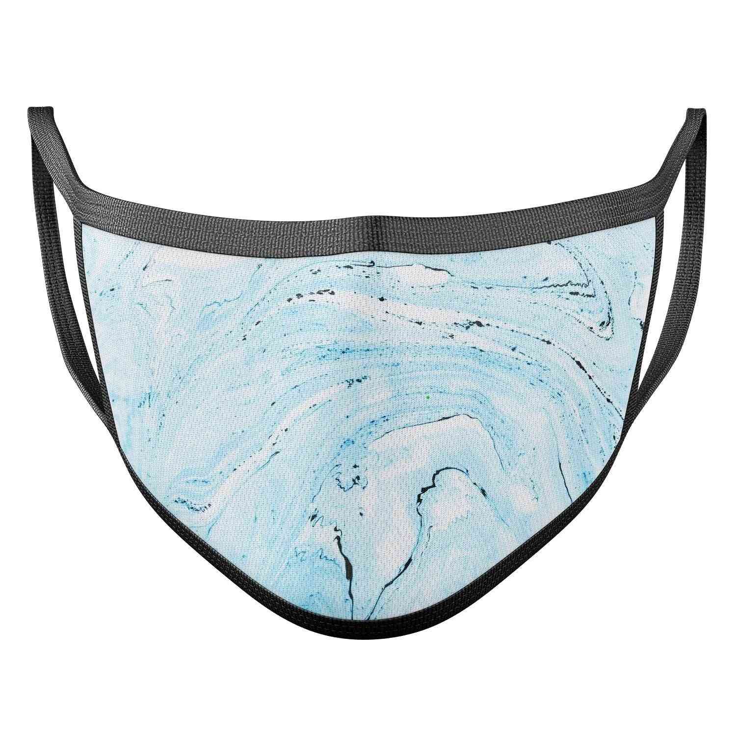 Ocean Blue Textured Marble -  Dust Masks
