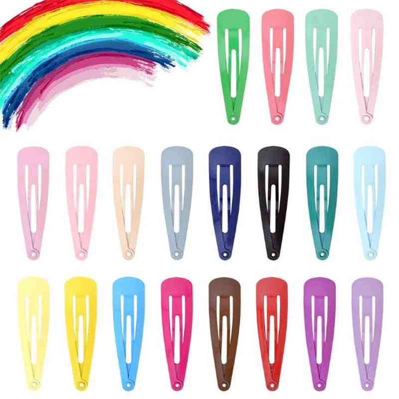Colorful- Simple Waterdrop Shape, Headwear Clips For