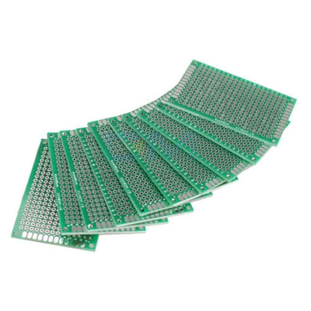 Fr-4 Double Side Prototype Pcb 280 Points Hole Tinned Universal Breadboard