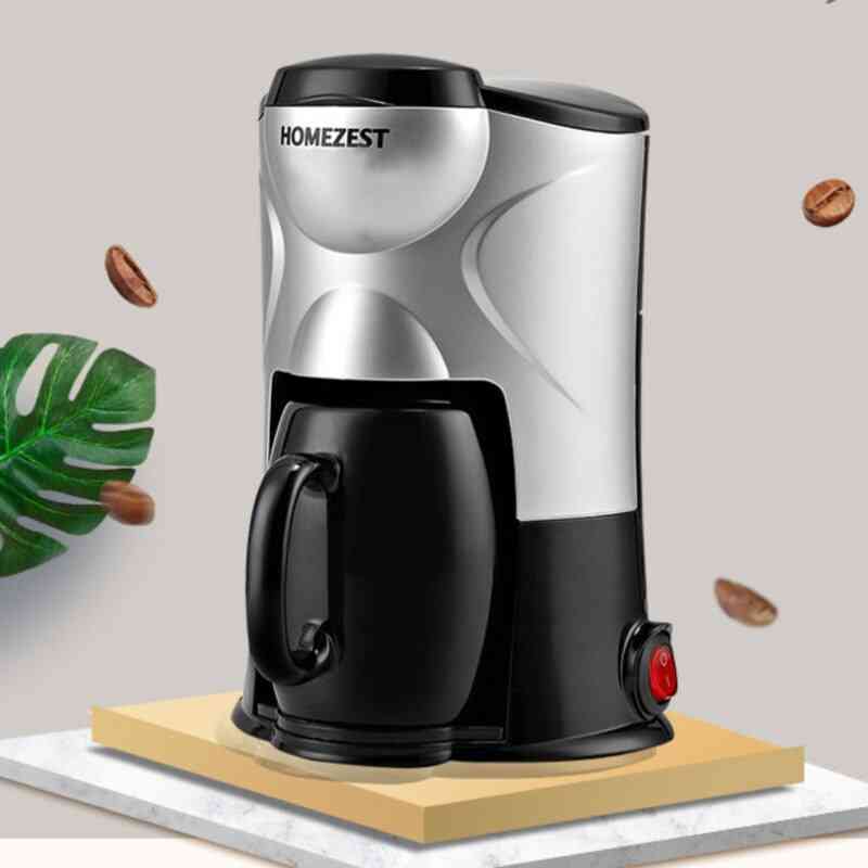 Bärbar helautomatisk mini amerikansk kaffe- och temaskin
