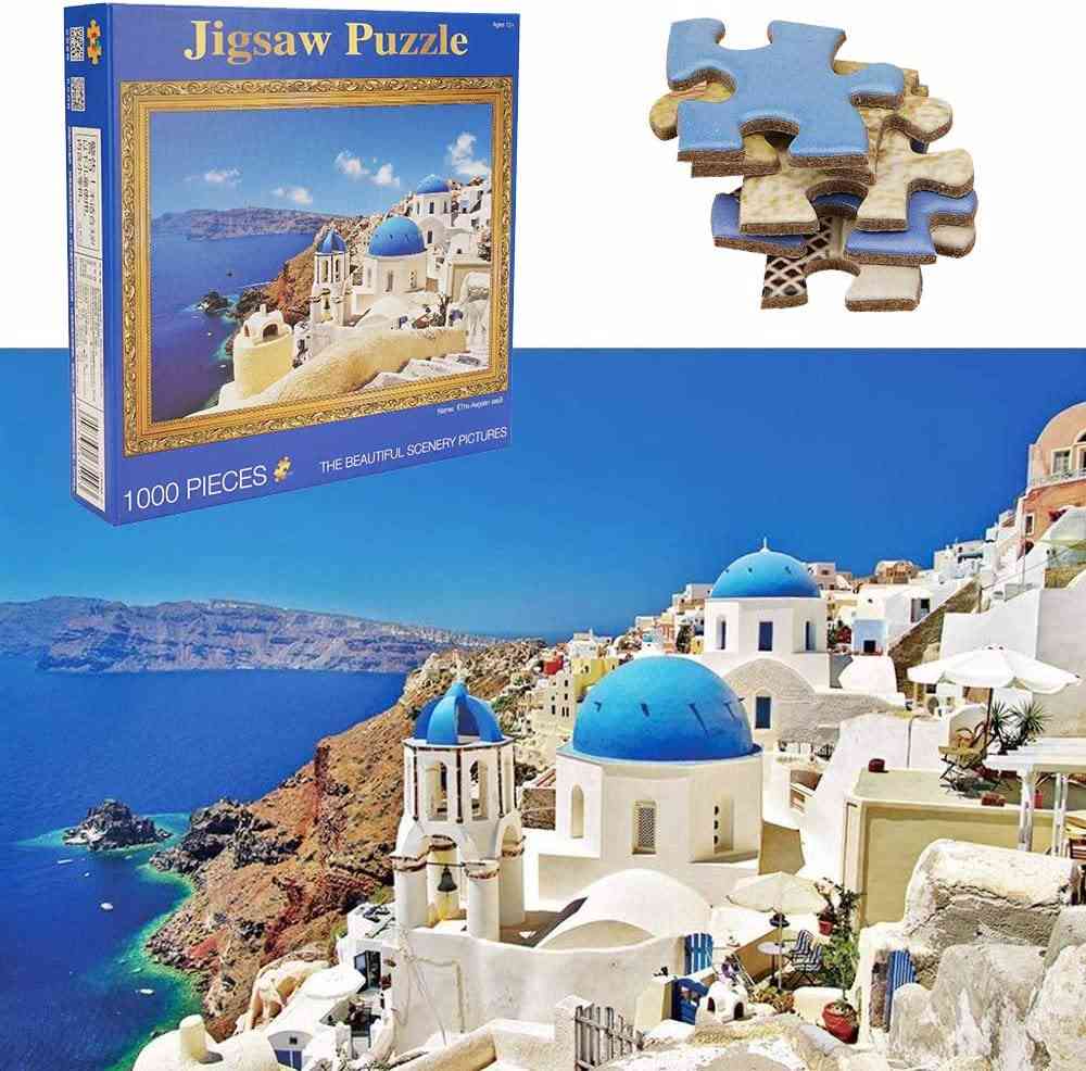 1000 pièces de puzzles de lieux pittoresques pour adultes