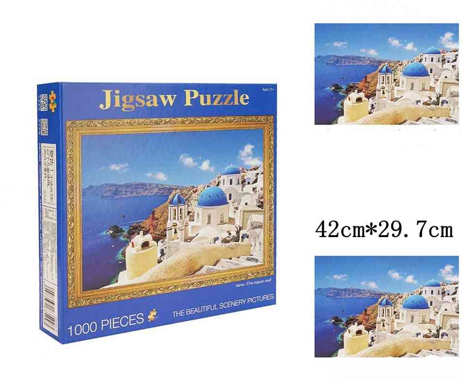 1000 pièces de puzzles de lieux pittoresques pour adultes