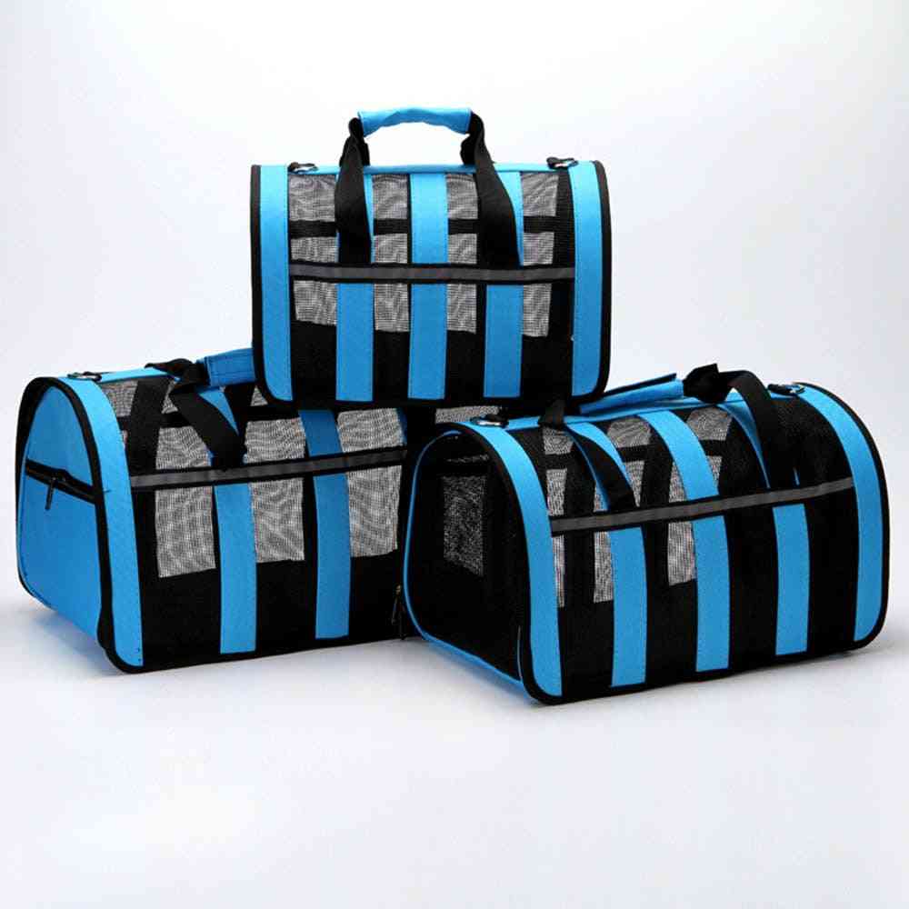 Dog Carrier Bag Breathable Travel Carrier Portable Pet Dog Cat Airline Bags