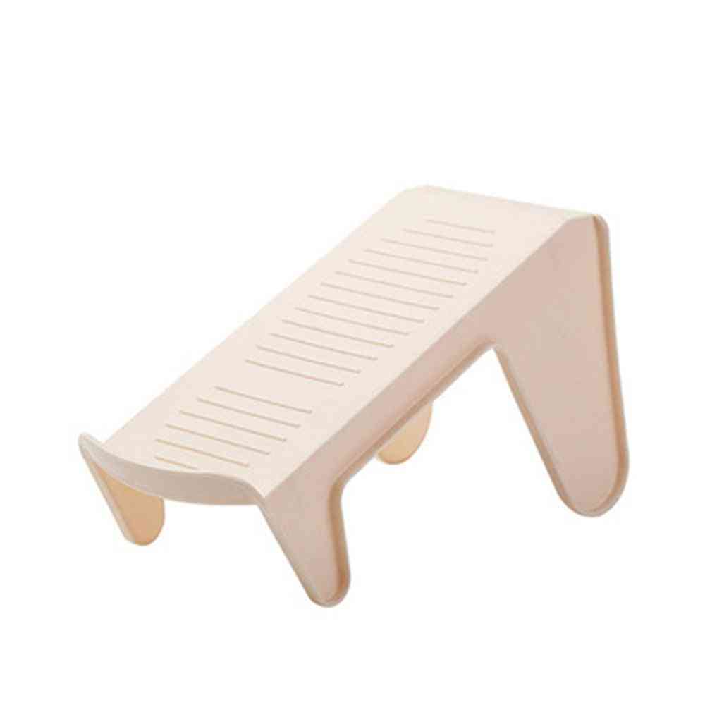 Double Shoe Support Plastic Integrated Shoe Rack