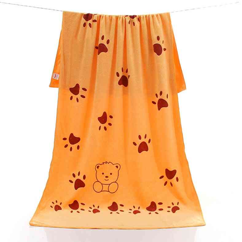 Soft Lovely Cartoon Pets Dog Cat Puppy Super Towel