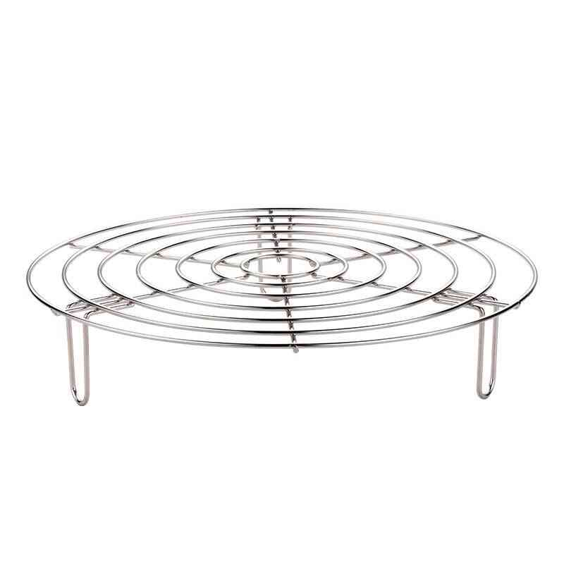 Stainless Steel Steamer Rack, Heavy Duty Round Durable Pot Pan