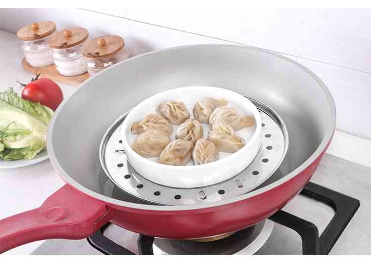 Steamer komfyr plate hylle kokekar dumpling brød
