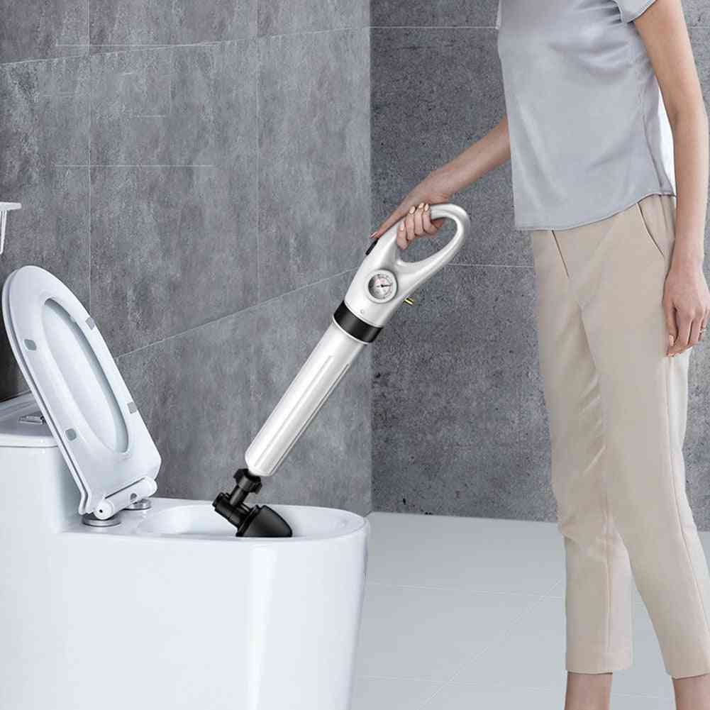 Högtryckstvätt luftavlopp pneumatiska muddringsverktyg för toalett