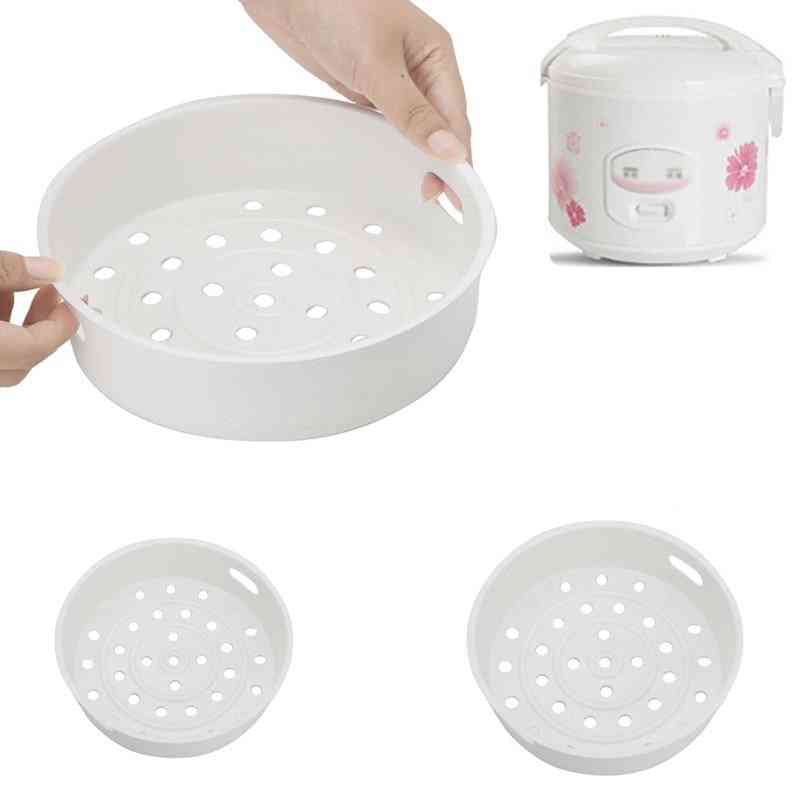 Food Grade Safe Plastic Steam Baskets Anti Scalding Cookware