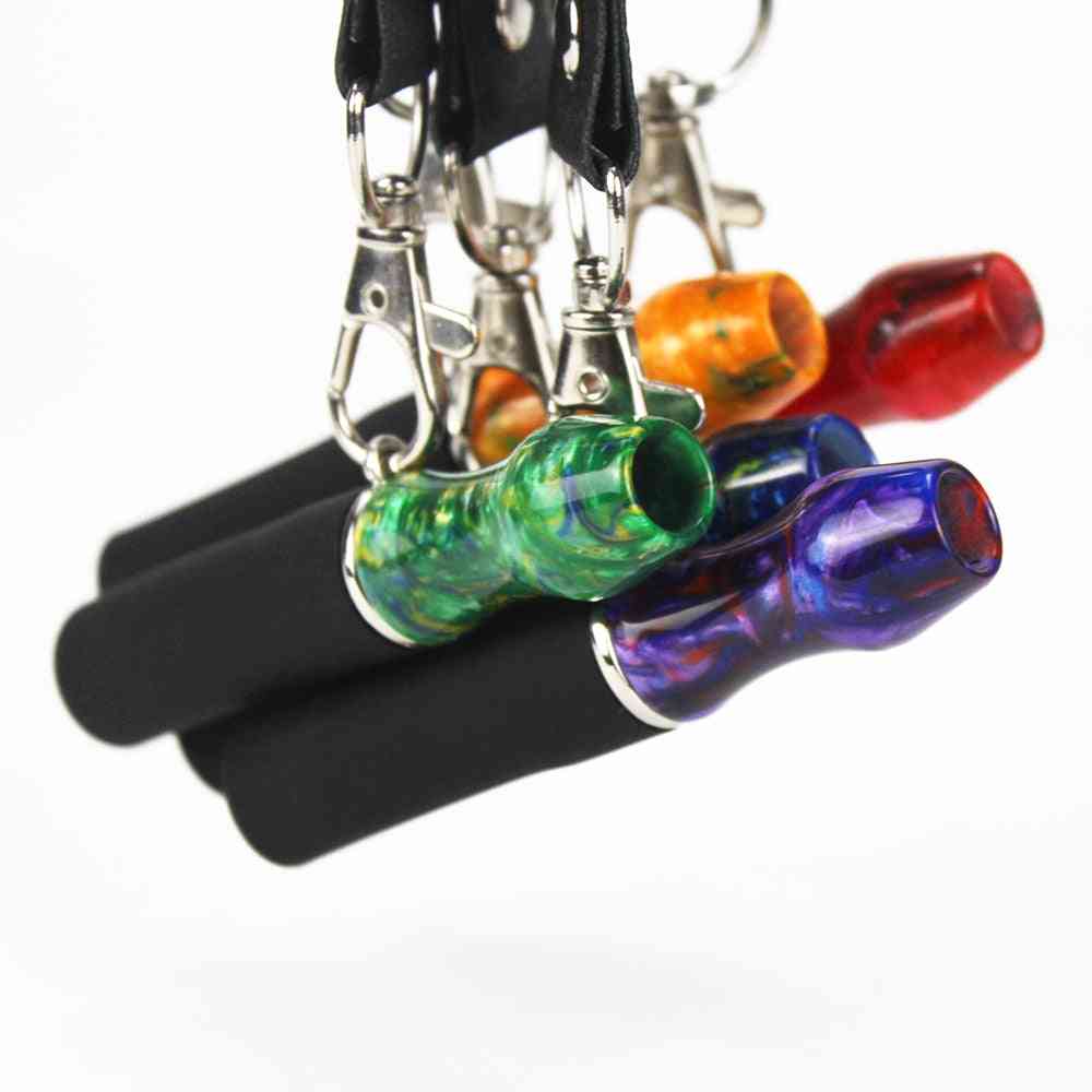 Reusable Hookah Mouthpiece With Hang Rope Strap