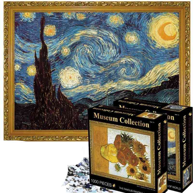 Assembling Picture Landscape Puzzles Toys For Adults Game